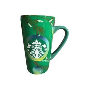 Starbucks 2020 Green Holiday Mug – 16 oz Ceramic